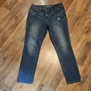 👖Old Navy Dark Wash Curvy Straight Leg Jeans